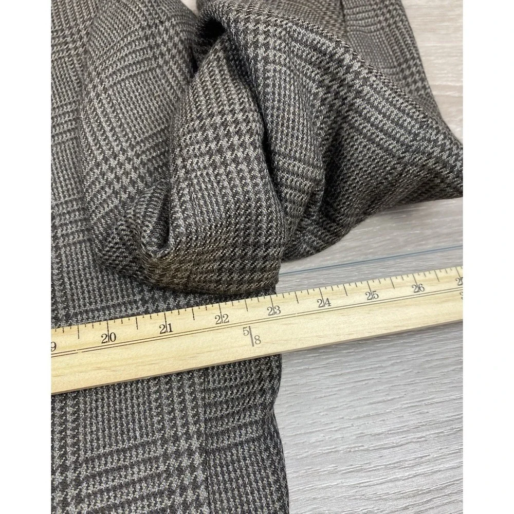 Savile Row Men's‎ Houndstooth 2 Button Sports Coat Brown Size 44